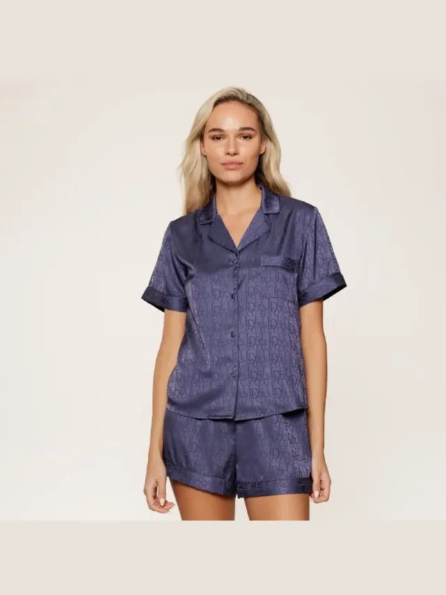 LingaDore Shortama set Dark denim