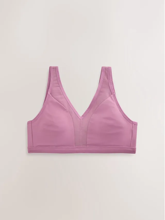 Next Dames - Total Support Ultimate Comfort B-H beha zonder beugels - Roze Mauve Purple