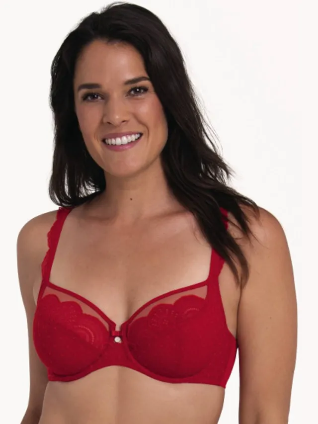 Rosa Faia Selma Beugel BH Red Rood