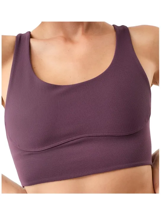 mandala Racer Bra sportbeha paars Purper
