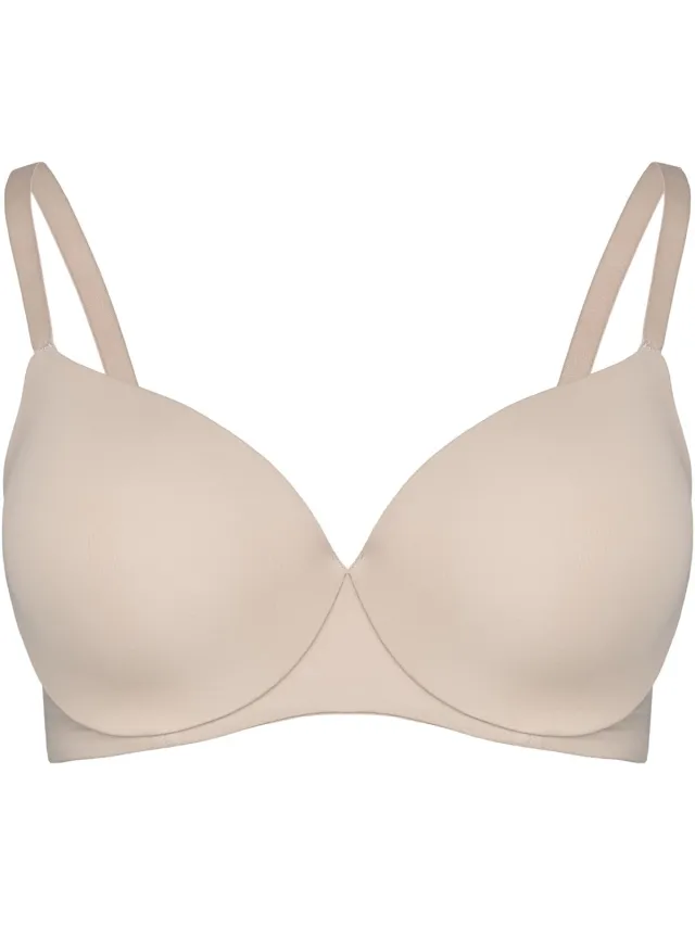 ESOTIQ Q1.13 BEAUTIFUL - Voorgevormde beha - Zandbeige