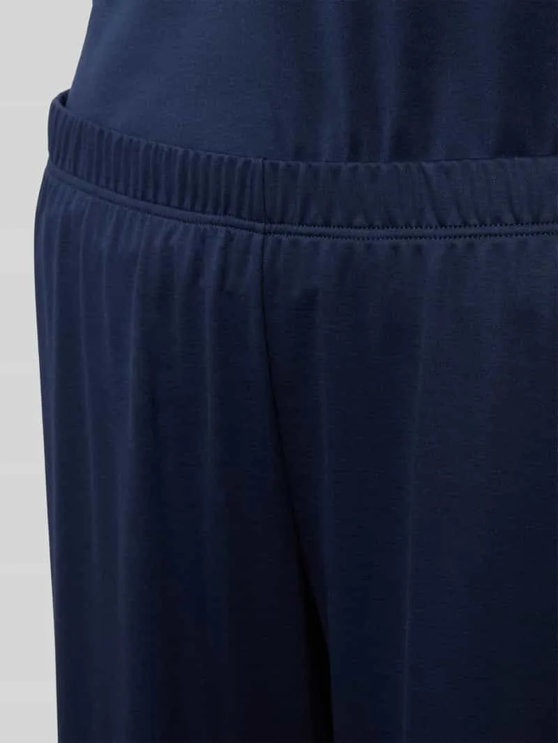 Hanro Pyjama met V-hals donkerblauw, foto 2