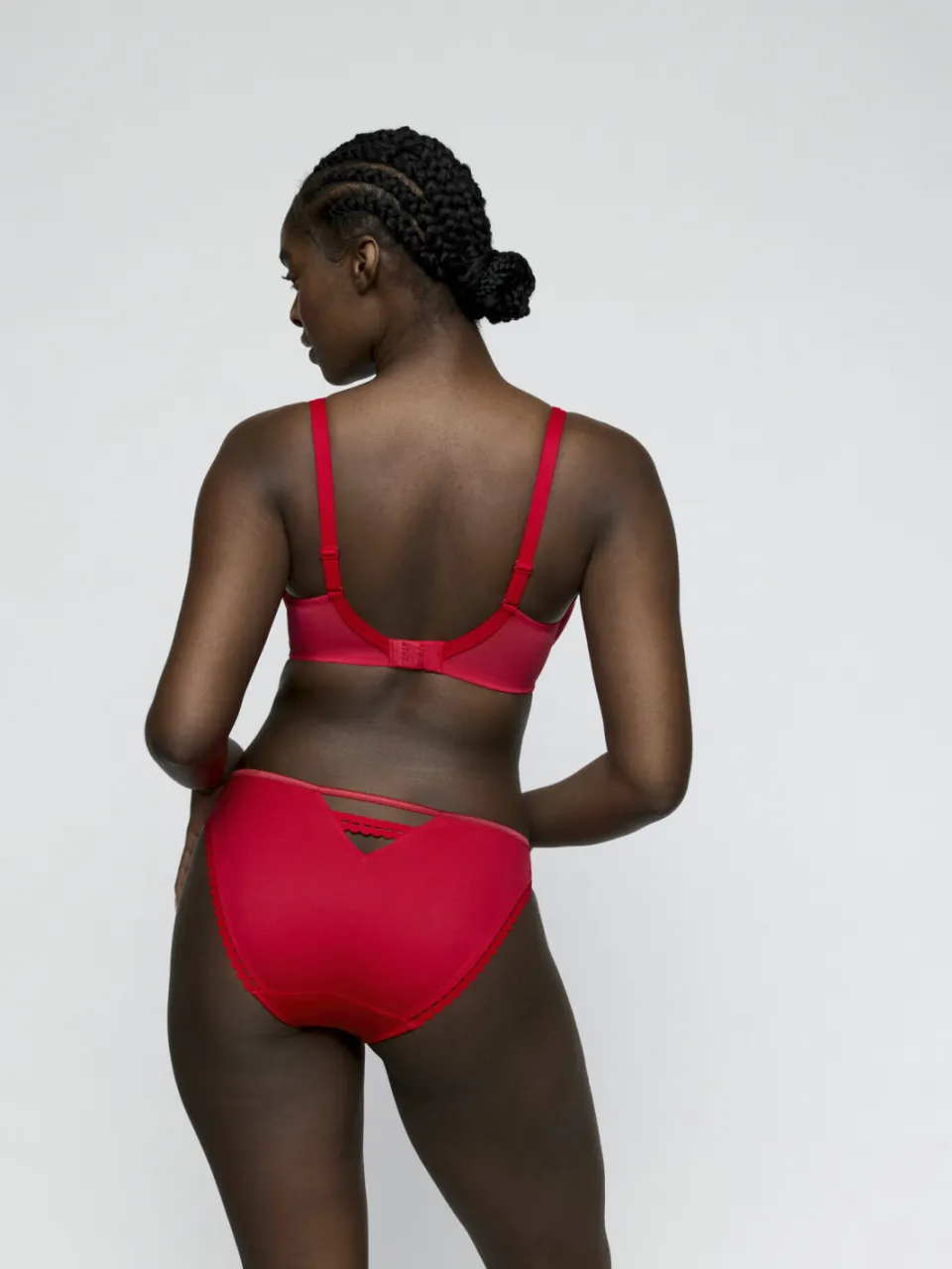 PrimaDonna Twist Wowgirl voorgevormde T-shirt-bh met beugel rood, foto 3