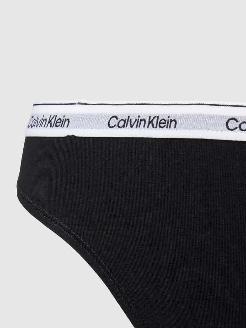 Calvin Klein Slip in effen design zwart, foto 3