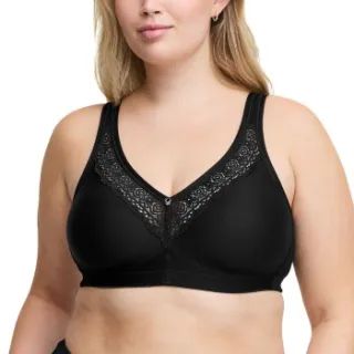 Swegmark Stars Cotton Soft voorgevormde bh zwart