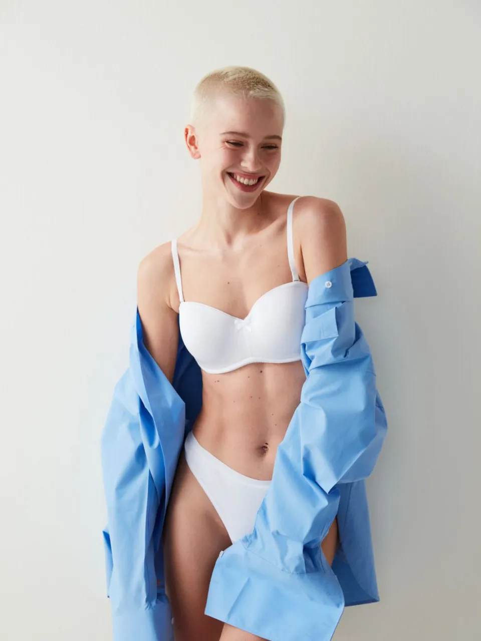 Penti Ondersteunende Bralette Met Verwijderbare Bandjes wit, foto 2