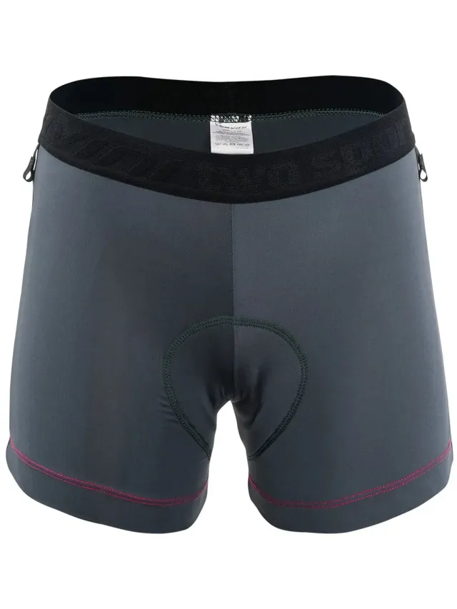 Silvini Legging met binnenvoering voor dames Silvini Pro Grijs