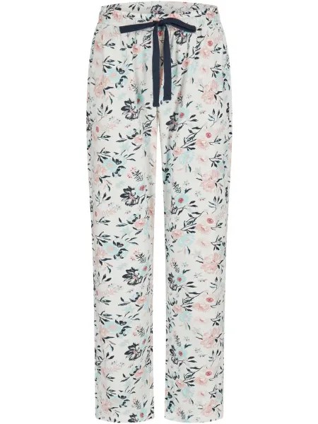 By Louise Dames pyjama set lang blauw gebloemd, foto 2