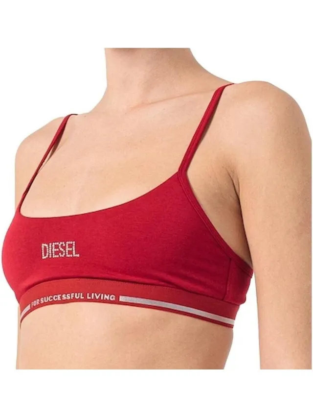 Diesel Strapless/Verwijderbare bandjes Diesel Reggiseno Rood