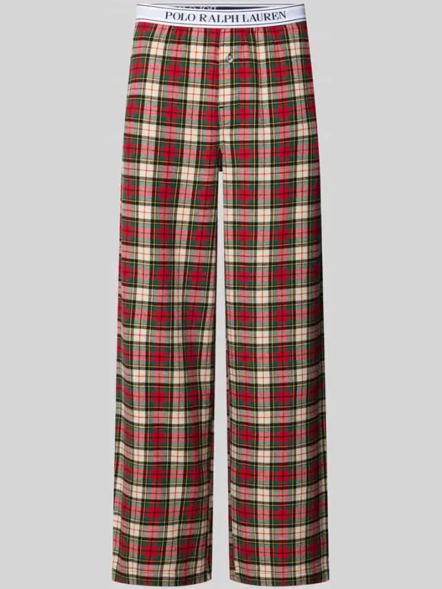 Polo Ralph Lauren Relaxed fit pyjamabroek van puur katoen Rood