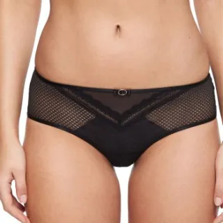 Chantelle Parisian Allure Shorty A zwart Zwart,Wit,Beige