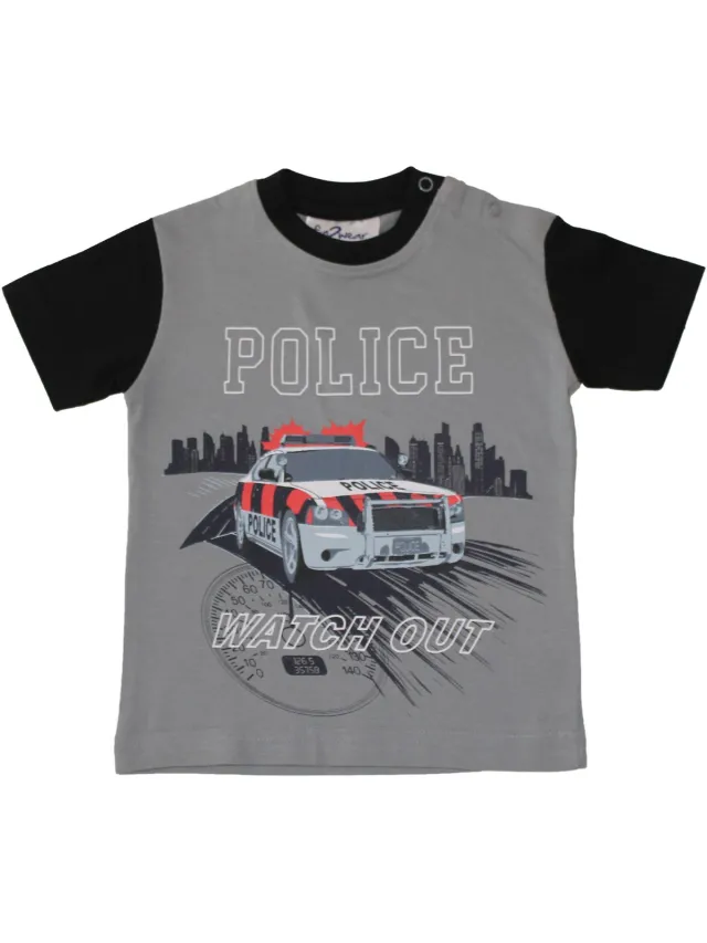 Fun2Wear Shortama Police - Grijs