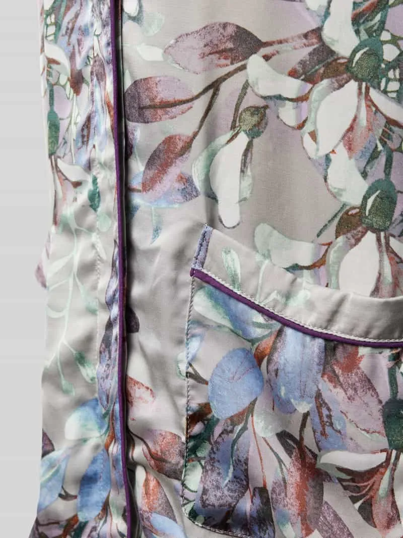 CCDK Copenhagen Pyjamabovendeel met zijzakken, model 'Josephine' lichtgrijs, foto 3