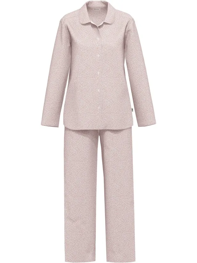 Seidensticker Lange damespyjama bodywear rosa