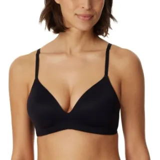 Schiesser Invisible Soft bh zwart Beige,Zwart,Wit