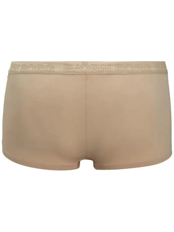 Björn Borg Dames minishort 1p solids beige, foto 2