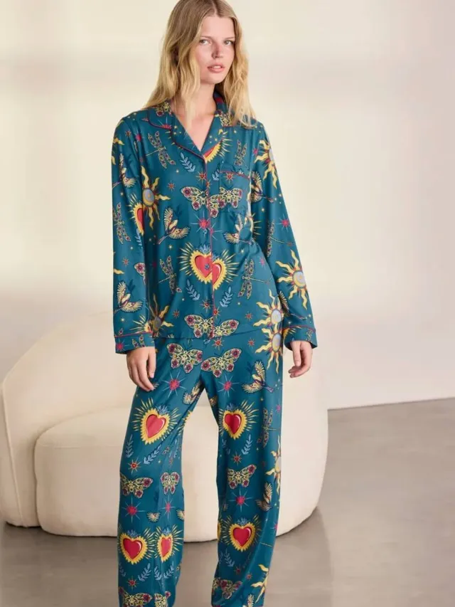 Chelsea Peers pyjamaset petrol