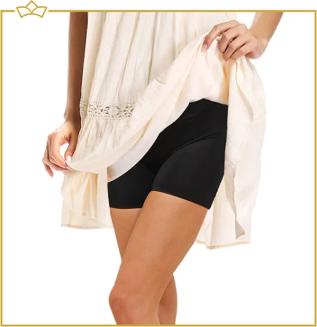Attrezzo Corrigerend ondergoed dames – Shapewear short – Zwart – Comfortabel broekje onder jurk –