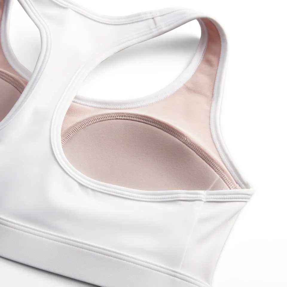Nike Swoosh sportbeha wit, foto 8