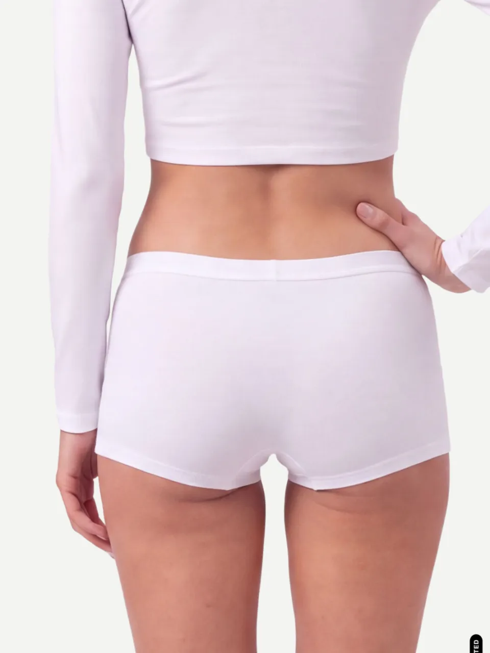 Mey Shorts Serie Natural Second me Wit, foto 3