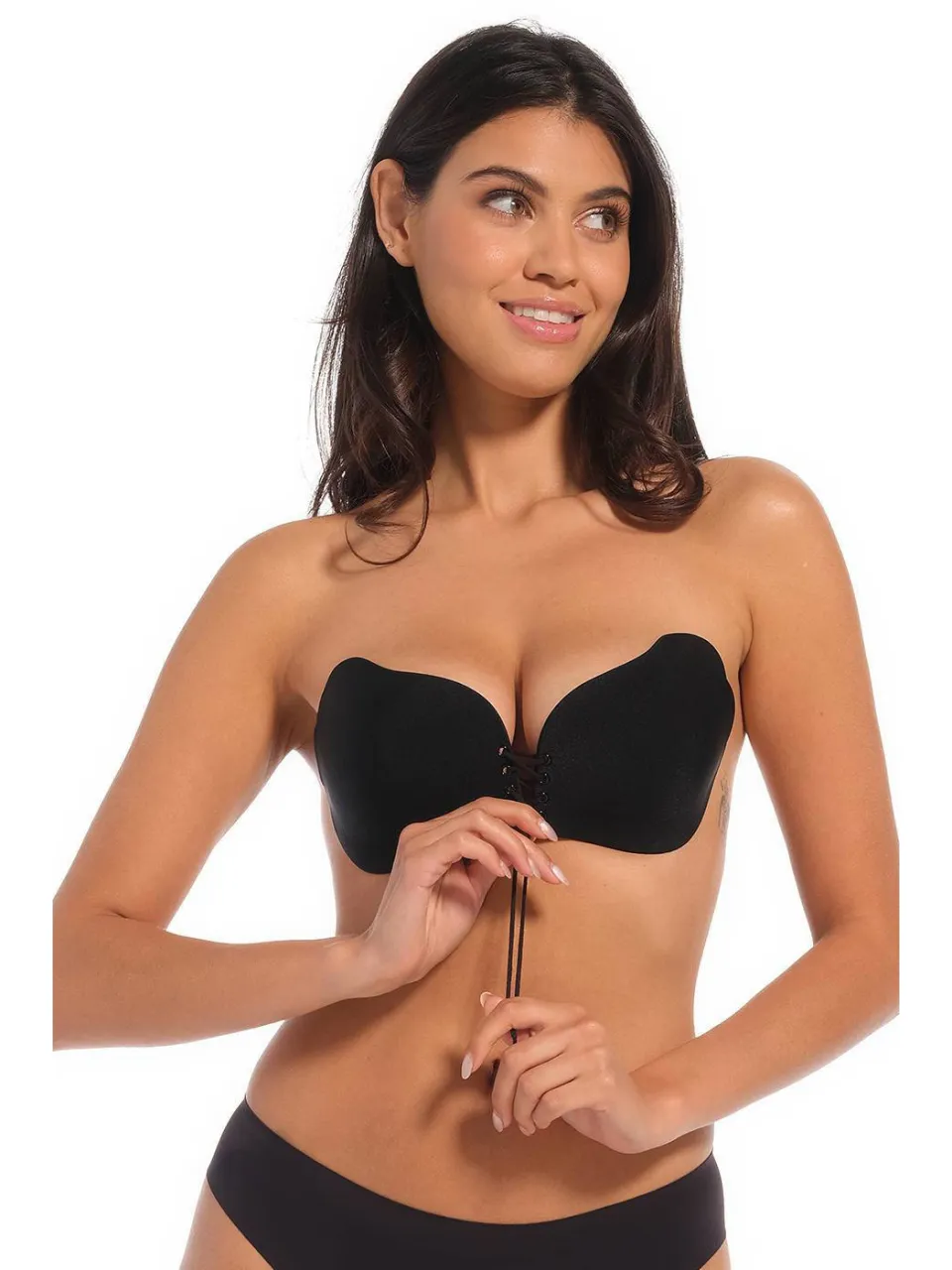 MAGIC Bodyfashion Va-Va-Voom strapless push-up plak bh zwart, foto 7