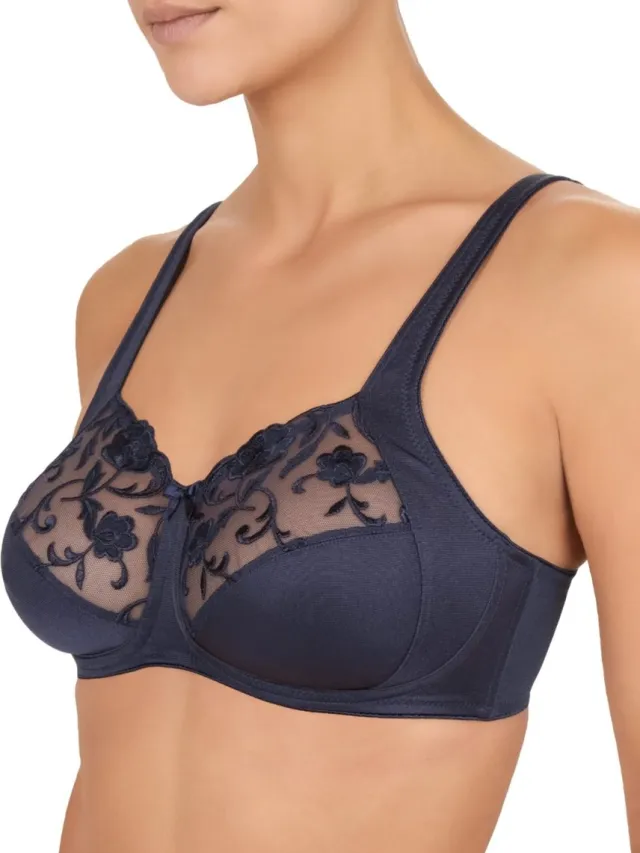 Felina Moments Bh zonder Beugel 0000319 517 admiral - maat EU 80D / FR Blauw