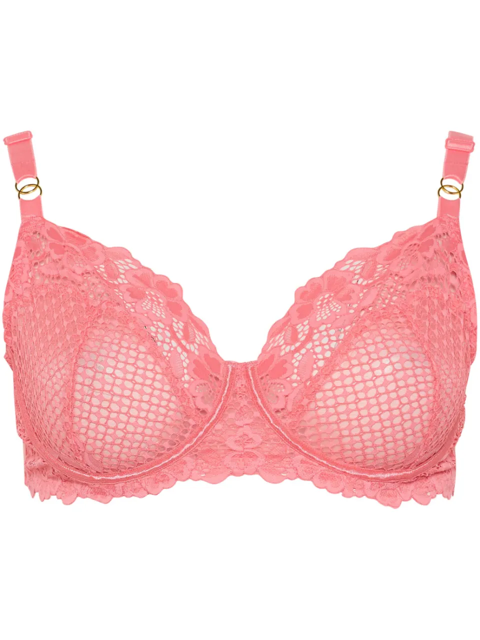 Yours Visnet Kanten Bh Met Beugel roze, foto 2