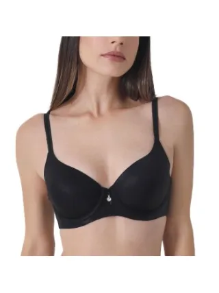 sassa Sparkling Light Padded Underwired Bra Beige,Zwart