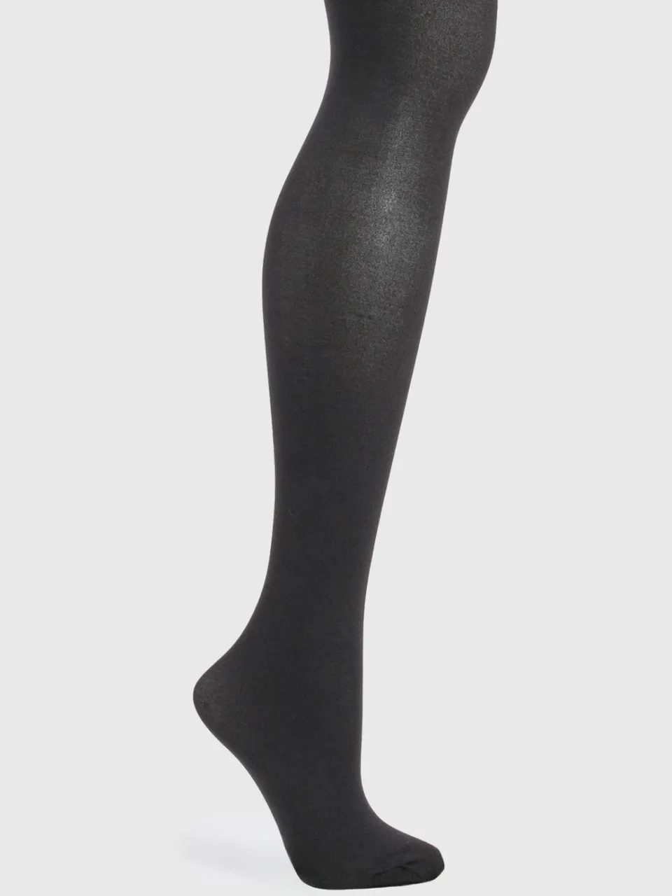 boohoo Dames Plus 40 Denier Panty's zwart, foto 2