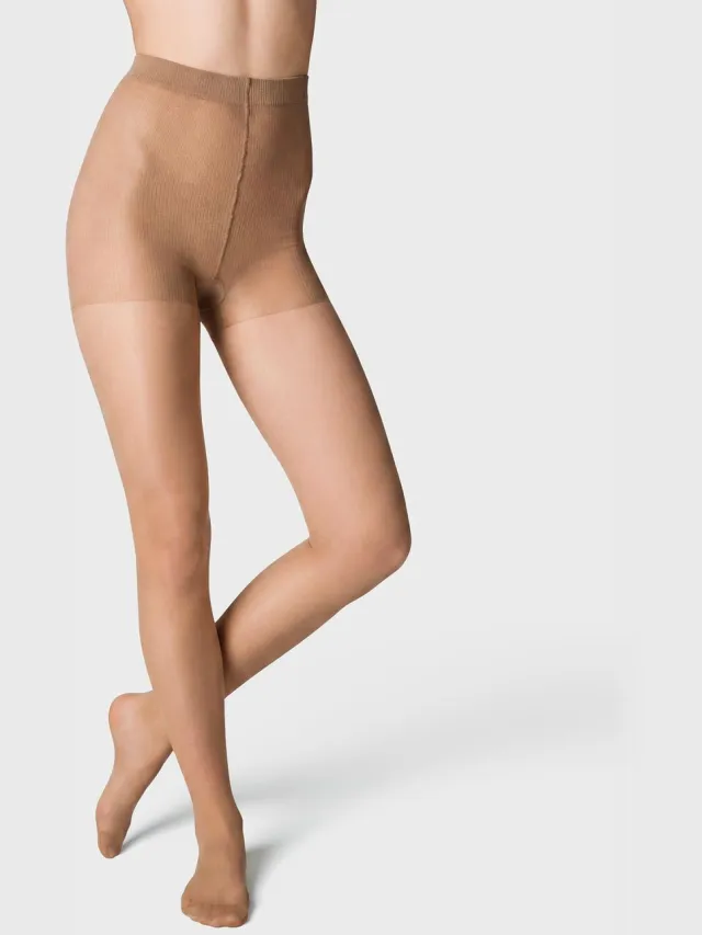HEMA Panty antiladder 20 denier mat beige (beige)