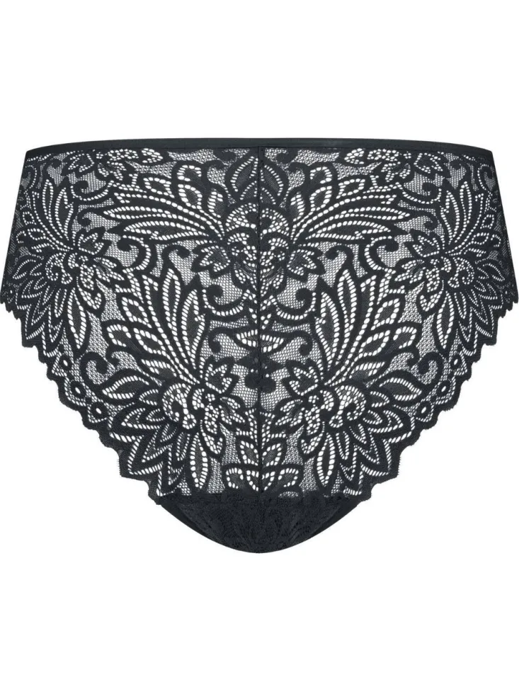 Moodies Undies medium absorberende kanten menstruatieslip zwart, foto 3