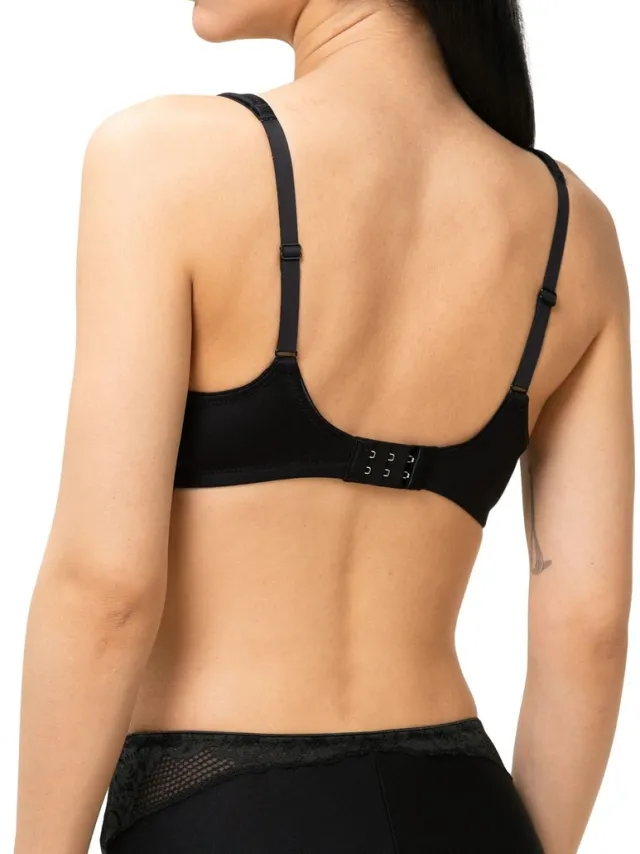 Triumph Bügelloser BH Modern Lace+Cotton Zwart