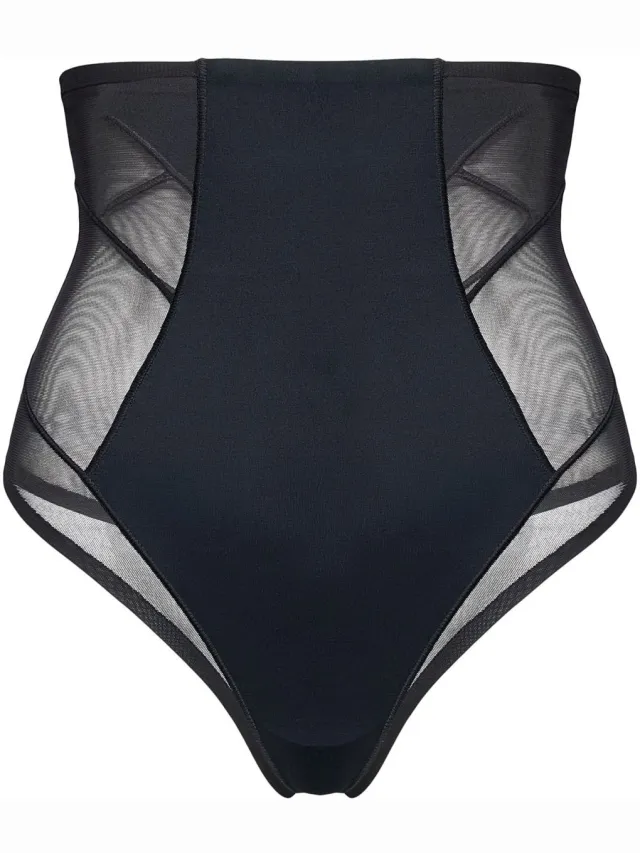 ESOTIQ Sculpt - Corrigerende Maxi Slip - Hoge Taille - Zwart