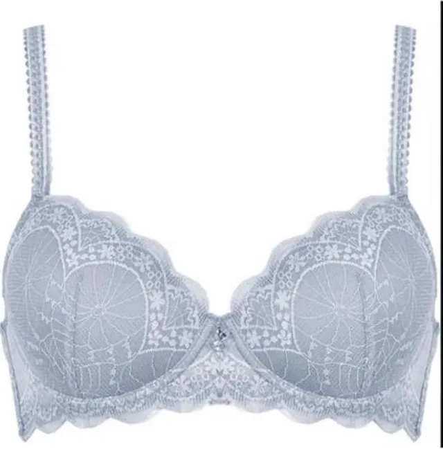 Naturana padded lace beugel BH 80G raindrops