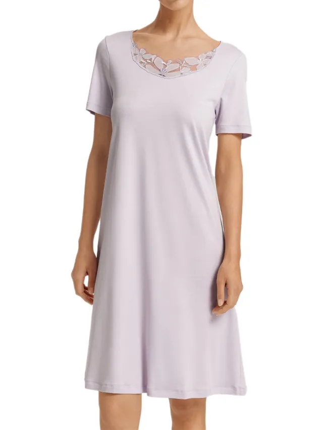 Hanro Dames nachthemd Kalea pink lavender