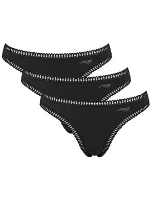 Sloggi GO Crush string Zwart,Beige,Wit,Bruin