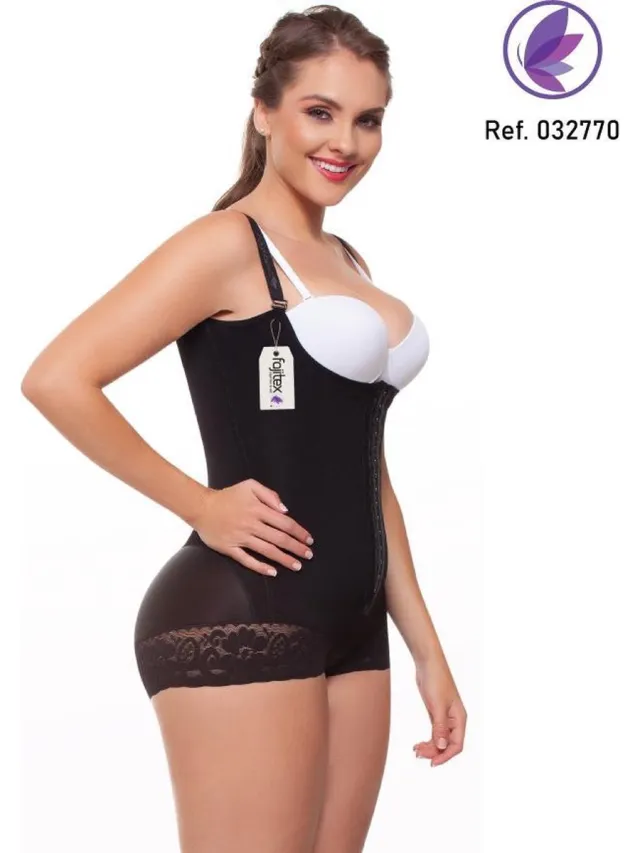 Fajitex Faja - Colombiaanse Shapewear - BBL Buikwandcorrectie Liposuctie body 032770 Zwart 10