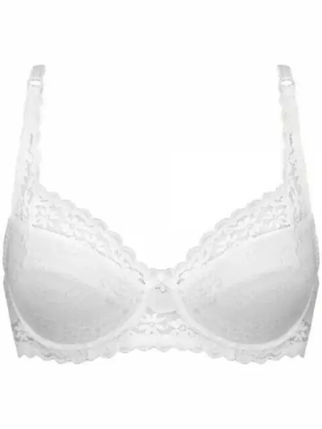 Naturana kanten beugel BH maat 75C wit