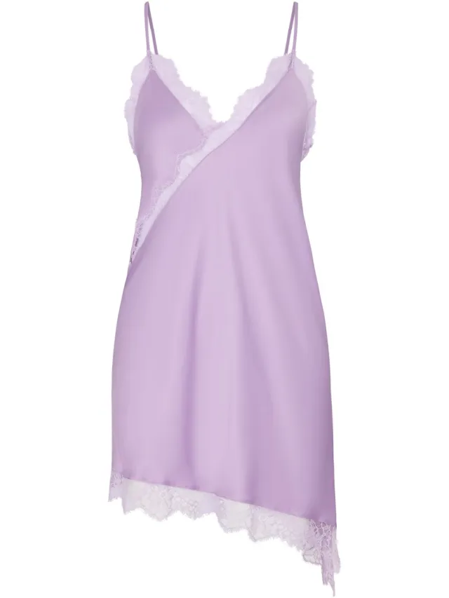 Hunkemöller Slipdress Asymmetric Paars