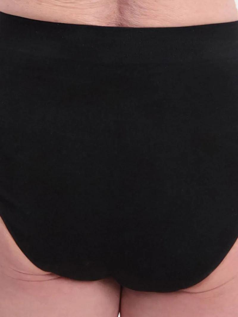 Bamboo Basics high waist maxislip Amy zwart, foto 5