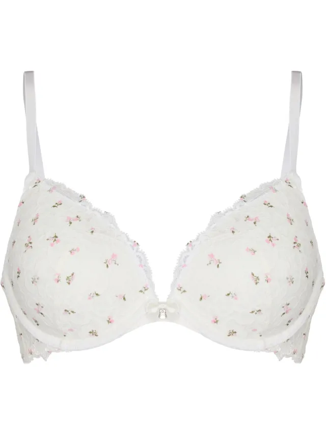Hunkemöller Marine Padded Push-Up Underwired Bra Wit
