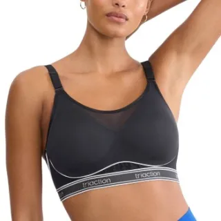 triaction by Triumph Cardio Breeze N EX sportbeha zwart Beige,Zwart,Blauw