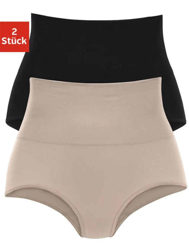 Corrigerende slip zwart, beige, foto 2