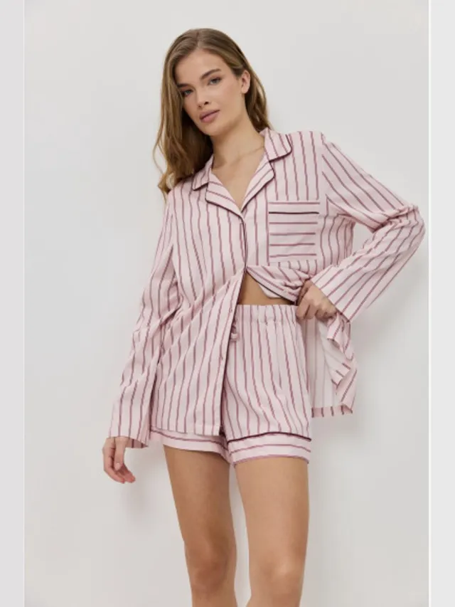 Aruelle Rosalia Shortama Pink Roze