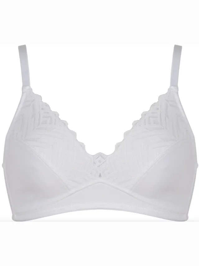 Naturana soft BH zonder beugels maat 95D wit