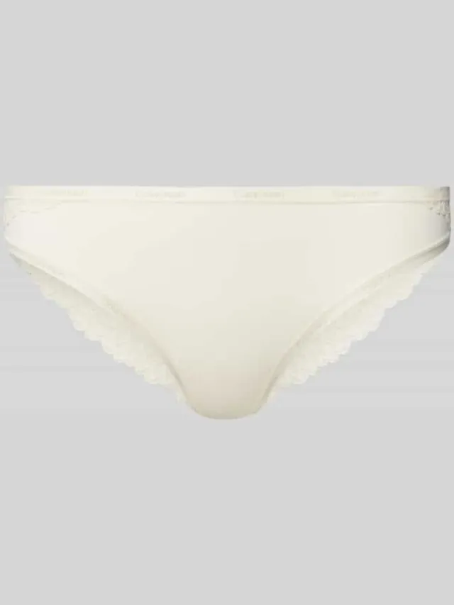 Calvin Klein String met labelprints Offwhite
