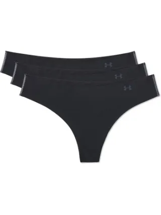 Under Armour 6 stuks Pure Stretch Thong * Actie * Beige,Zwart,Versch.kleure/Patroon,Blauw,Roze,Wit