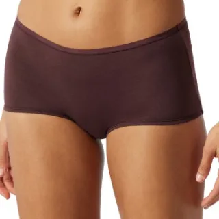 Schiesser 95-5 Boyshorts Organic Cotton boxershort bordeaux Zwart,Blauw,Versch.kleure/Patroon,Rood