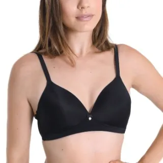 sassa Sensual Beauty Padded Soft Bra Zwart