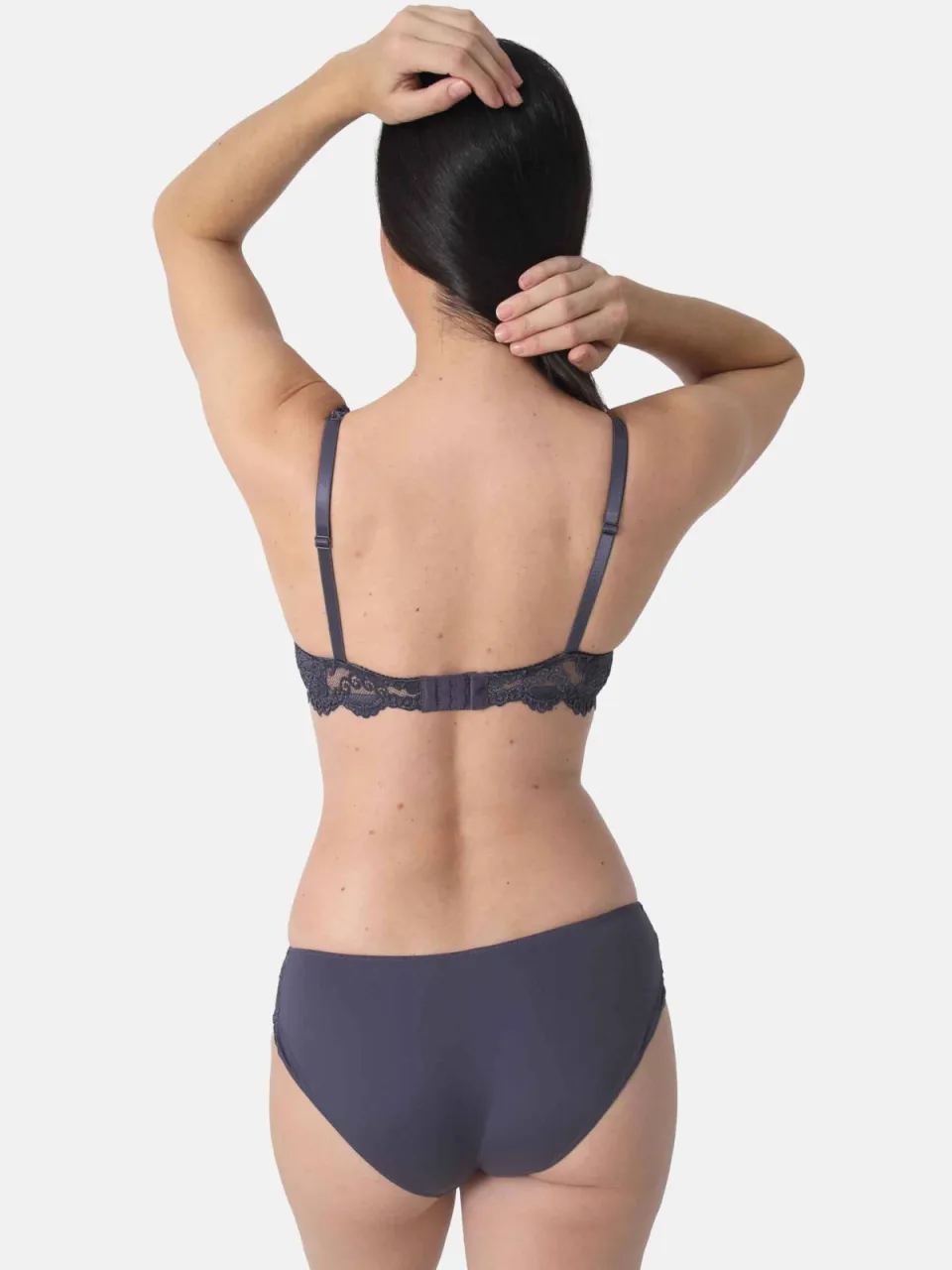 Sassa Mode Classic Lace beugel-bh donkergrijs, foto 3